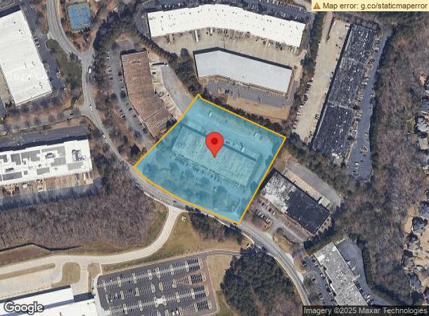  5895 Shiloh Rd, Alpharetta, GA Parcel Map