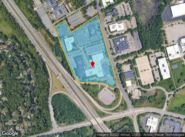 4 Crosby Dr, Bedford, MA Parcel Map