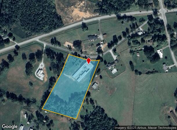  5445 Brookton School Rd, Gainesville, GA Parcel Map