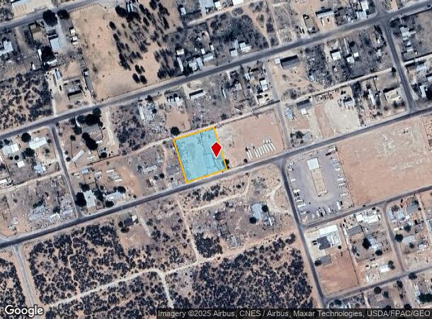  2305 W 4Th St, Monahans, TX Parcel Map