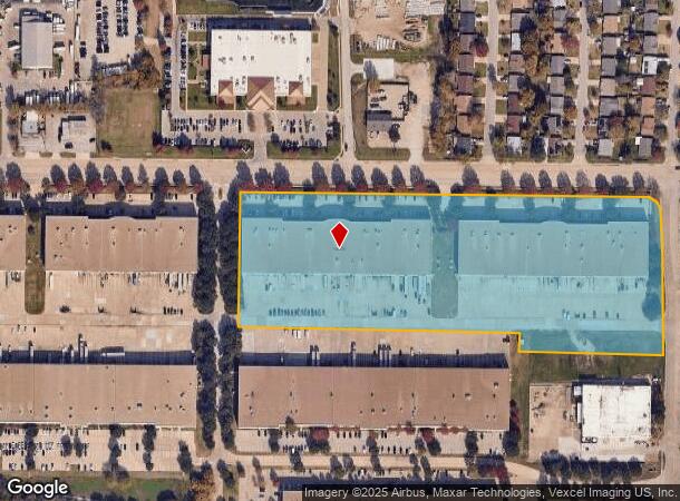  600 E Dallas Rd, Grapevine, TX Parcel Map