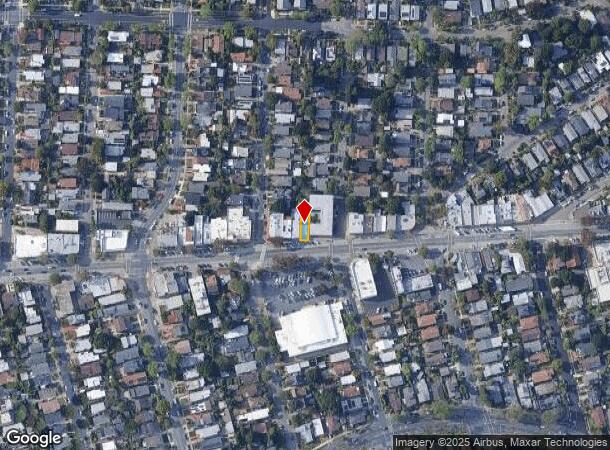 1519 Solano Ave, Berkeley, CA Parcel Map