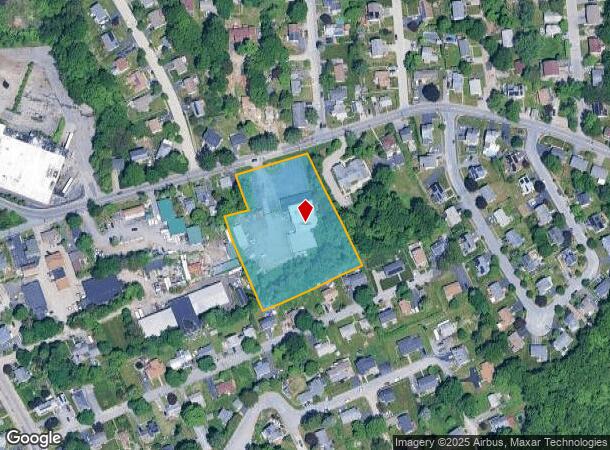  60 Sunderland Rd, Worcester, MA Parcel Map