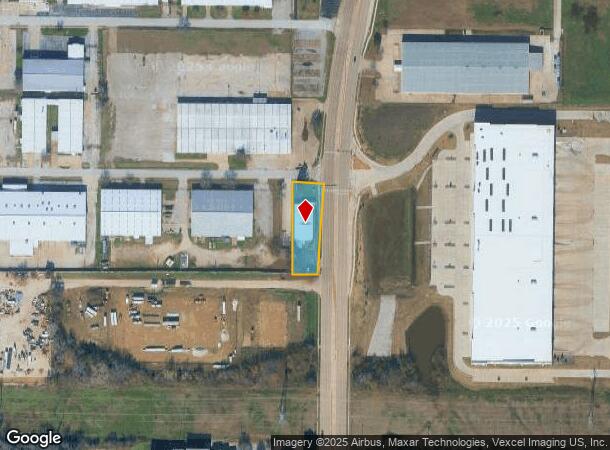  7100 S Cooper St, Arlington, TX Parcel Map