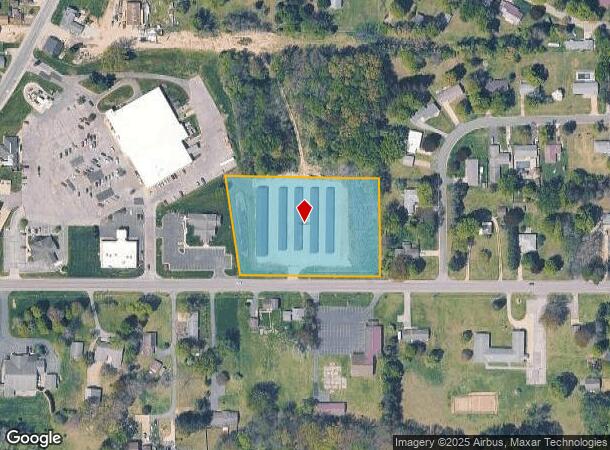 Paw Paw Ave, Coloma, MI Parcel Map
