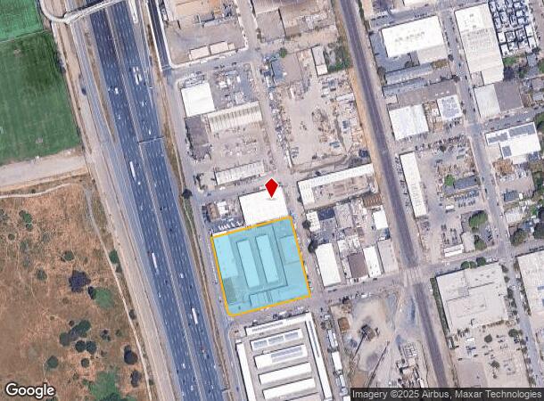 601 Cedar St, Berkeley, CA Parcel Map