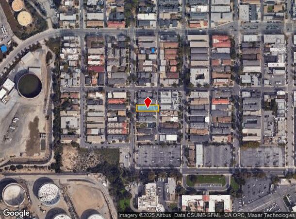 140 Whiting St, El Segundo, CA Parcel Map