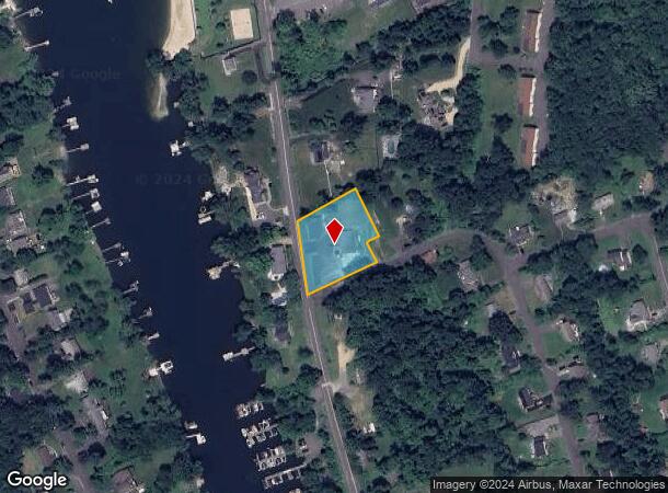  439 Candlewood Lake Rd, Brookfield, CT Parcel Map