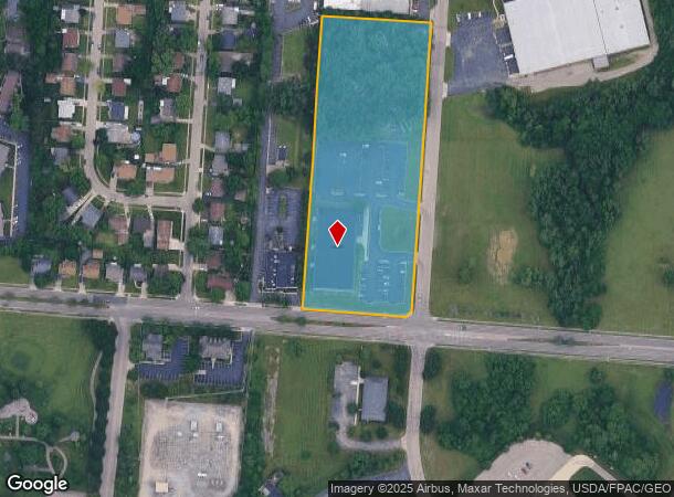  1601 E David Rd, Dayton, OH Parcel Map