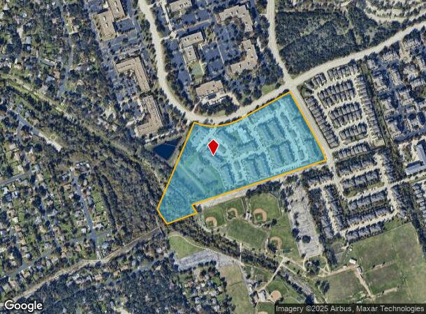 9239 Amberglen Blvd, Austin, TX Parcel Map