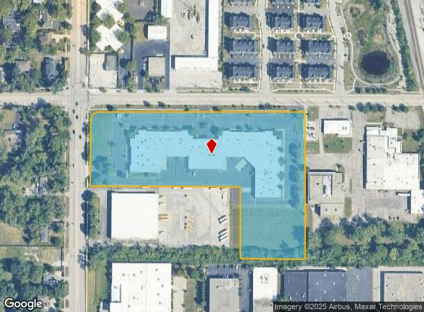  1935 Techny Rd, Northbrook, IL Parcel Map