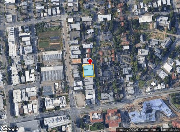  1786 Spruce St, Berkeley, CA Parcel Map