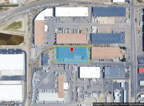  5909 Broadway St, Denver, CO Parcel Map