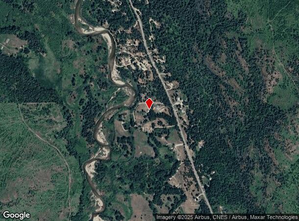 3818 Upper Pack River Rd, Sandpoint, ID Parcel Map