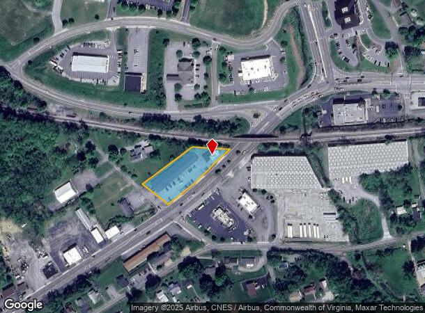 789 W Main St, Abingdon, VA Parcel Map