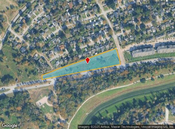 7355 Bellfort St, Houston, TX Parcel Map