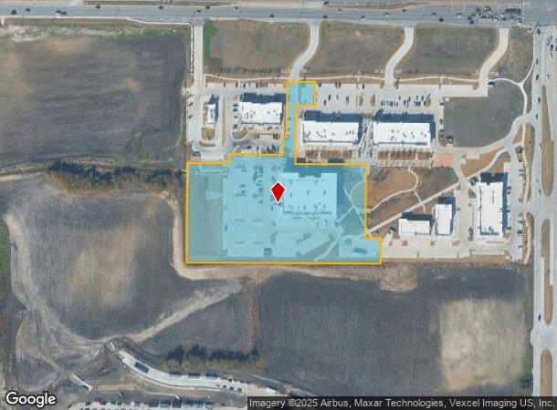  12235 University Dr, Frisco, TX Parcel Map