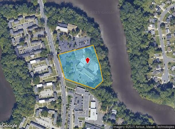 190 N Evergreen Ave, Woodbury, NJ Parcel Map