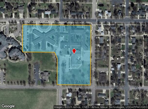 611 W Main St, Belle Plaine, MN Parcel Map