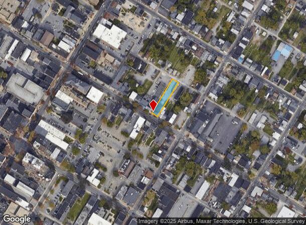  52 E Franklin St, Hagerstown, MD Parcel Map