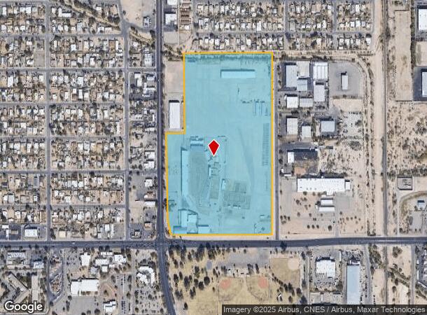  4823 S 6Th Ave, Tucson, AZ Parcel Map