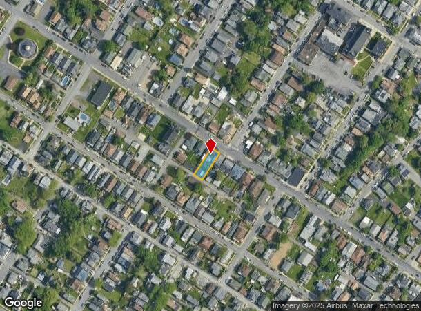  1507 Washburn St, Scranton, PA Parcel Map