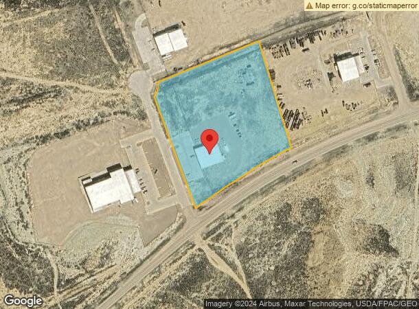  2175 W Blairtown Rd, Rock Springs, WY Parcel Map