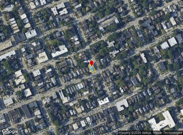  5739-5743 Walnut St, Pittsburgh, PA Parcel Map