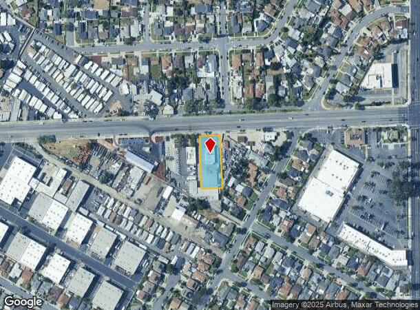  9162 Rosecrans Ave, Bellflower, CA Parcel Map