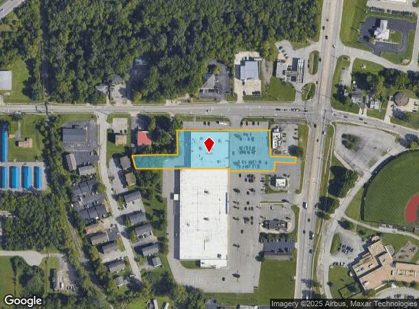  3527 Grant Line Rd, New Albany, IN Parcel Map