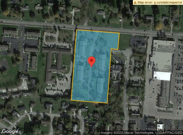  715 Villa Rd, Springfield, OH Parcel Map