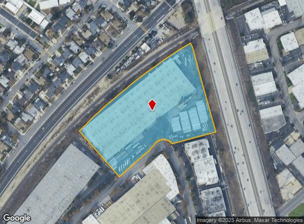  2867 Surveyor St, Pomona, CA Parcel Map