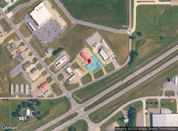  1519 S Ross St, Fort Gibson, OK Parcel Map