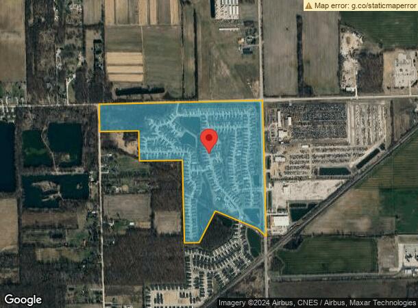  8330 N Brookston Dr, Willis, MI Parcel Map