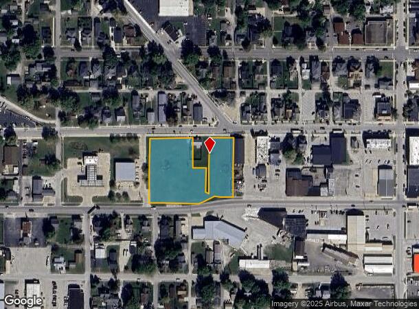  610 W South St, Lebanon, IN Parcel Map