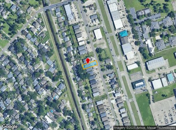 1536 Hickory Ave, New Orleans, LA Parcel Map