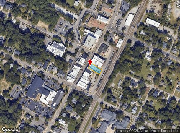 116 N Salem St, Apex, NC Parcel Map