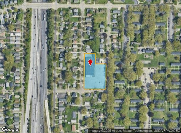  1028 Hammel St, Akron, OH Parcel Map