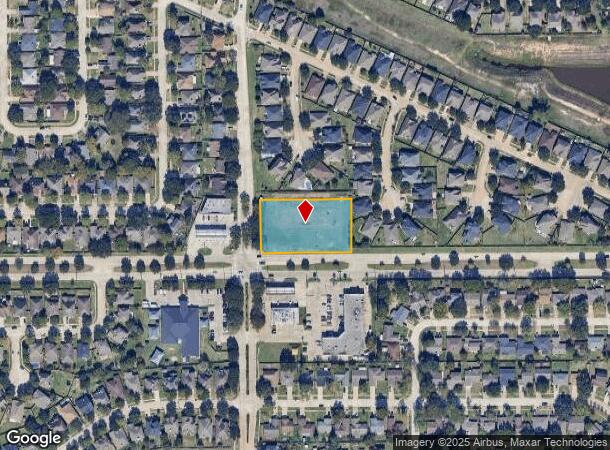  23950 Franz Rd, Katy, TX Parcel Map