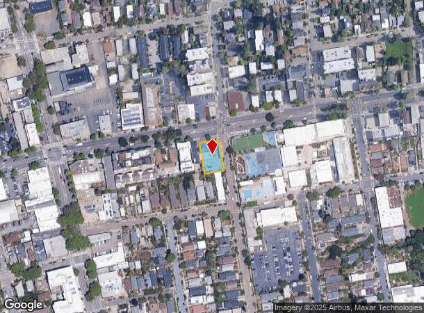 1198 University Ave, Berkeley, CA Parcel Map
