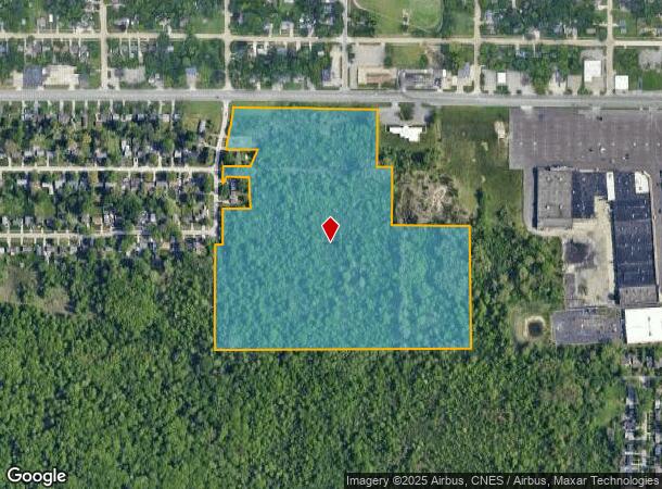  Pierson Rd, Flint, MI Parcel Map