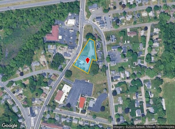 314 Center St, Ludlow, MA Parcel Map