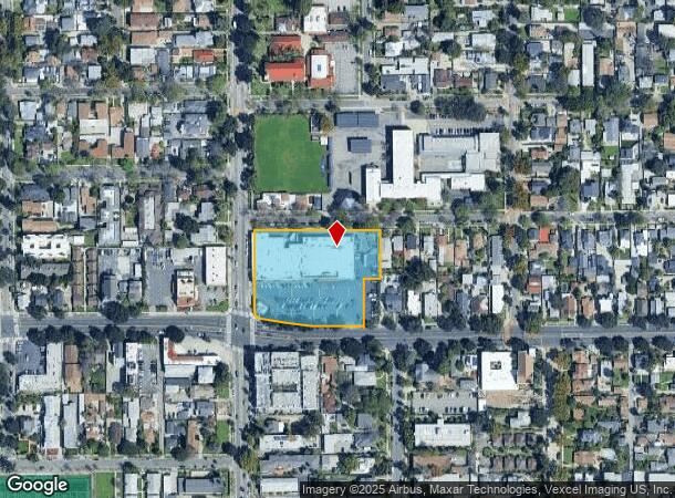 445 E Orange Grove Blvd, Pasadena, CA Parcel Map