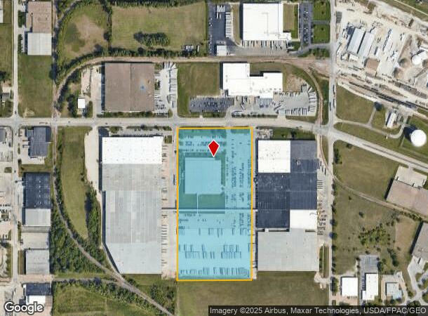 6336 John J Pershing Dr, Omaha, NE Parcel Map