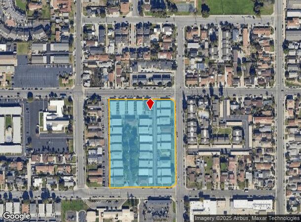 14267 Village Way, Westminster, CA Parcel Map