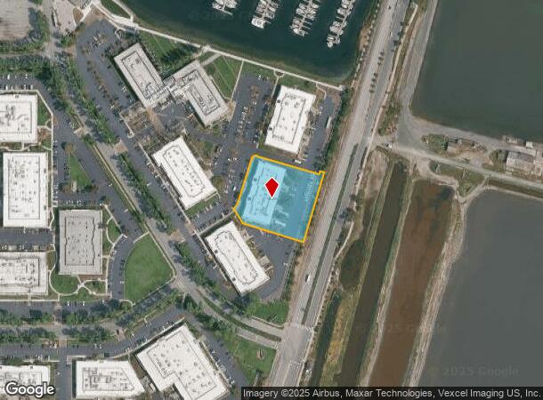 400 Chesapeake Dr, Redwood City, CA Parcel Map