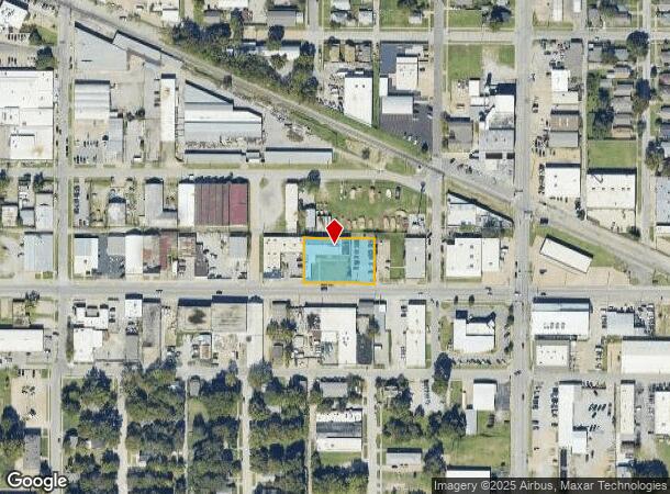  1623 E 6Th St, Tulsa, OK Parcel Map