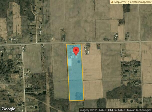  6277 Fred W Moore Hwy, China, MI Parcel Map