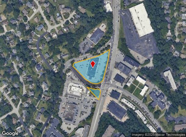  1614 Washington Rd, Pittsburgh, PA Parcel Map