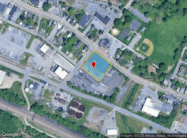 301 2Nd St, Highspire, PA Parcel Map